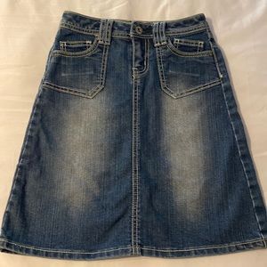 Girls jeans skirt